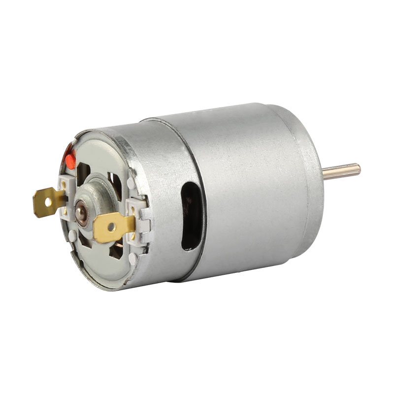 12V/24V RC385 nízkohlučný kartáčovaný mikro DC motor